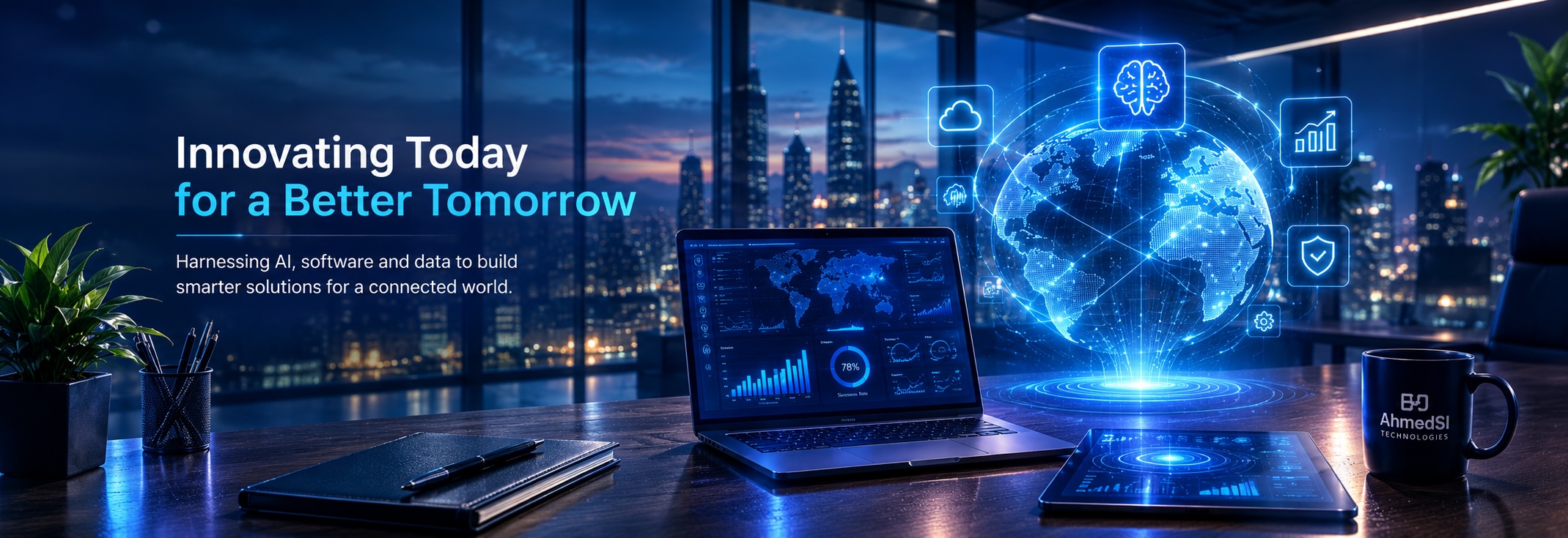 AhmedSI AI advisory and digital technology platform